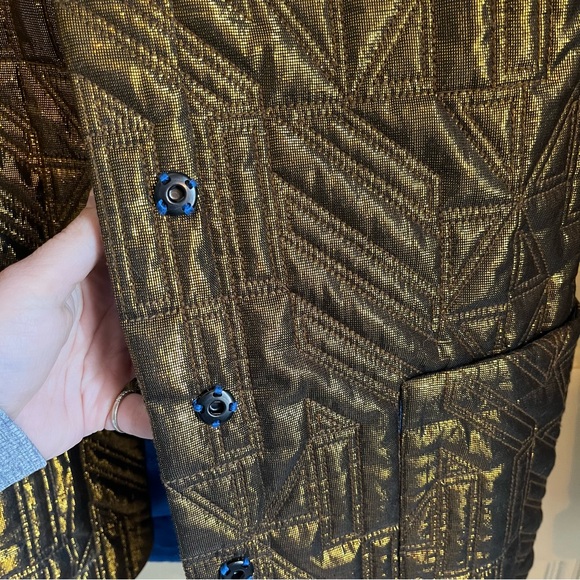 Leon & Harper Viseur bronze quilted jacket - Picture 7 of 8